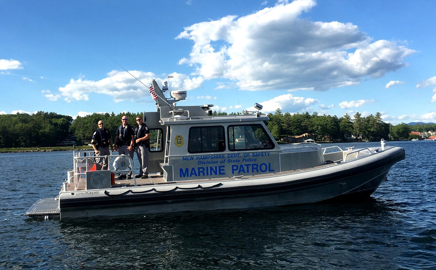 New Hampshire Marine Patrol Enforcement Vessel