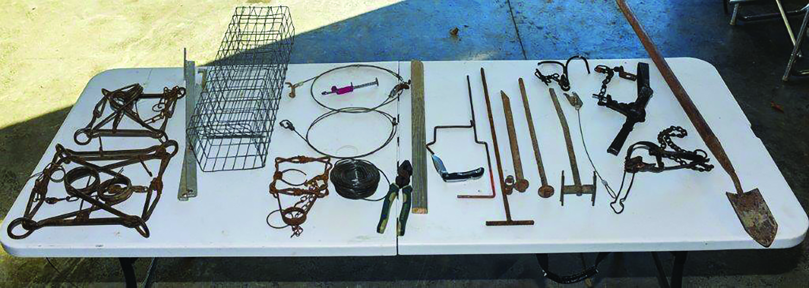 Water trapping equipment
